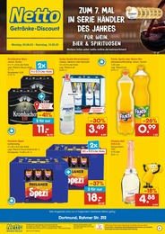 Aktueller Netto Marken-Discount Discounter Prospekt für Dortmund 05.06.2023 - 10.06.2023 Netto Marken-Discount Prospekt für Dortmund mit 2 Seiten