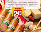 Aktuelle Käse Angebote bei REWE in Bottrop Aktuelles Steinsalzkäse Angebot bei REWE in Bottrop ab 2,49 €