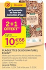 Promo Plaquettes de bois naturel ECLOZ à 10,66 € dans le catalogue Delbard à Tonnerre