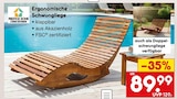 Ergonomische Schwungliege Angebote von Prestige Home Living Outdoor bei Netto Marken-Discount Ahlen für 89,99 €