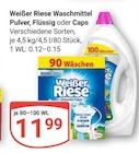 Weißer Riese Waschmittel Pulver im Angebot bei GLOBUS in Maintal Weißer Riese Waschmittel Pulver Angebote bei GLOBUS Maintal für 11,99 €