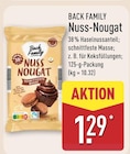 Nuss-Nougat im Angebot bei ALDI Nord in Braunschweig Nuss-Nougat Angebote von Back Family bei ALDI Nord Braunschweig für 1,29 €