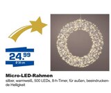 Bauzentrum Lieder Halver - Micro-LED-Rahmen Angebot im Prospekt Micro-LED-Rahmen bei Bauzentrum Lieder im Halver Prospekt für 24,99 €