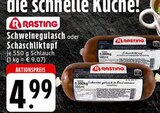 Schweinegulasch Angebote von Rasting bei EDEKA Lüdenscheid für 4,99 €