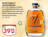 Grappa of Amarone Barrique von Bonollo für 39,99 € bei GLOBUS im Angebot Grappa of Amarone Barrique von Bonollo im aktuellen GLOBUS Prospekt