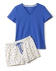 Shorty-Pyjama im Angebot bei REWE in Rostock Shorty-Pyjama Angebote bei REWE Rostock für 17,99 €