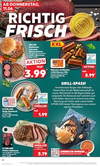 Steak im aktuellen Kaufland Prospekt (Heilbronn) Steak im Kaufland Prospekt "Hier bin ich richtig" mit 50 Seiten (Heilbronn)
