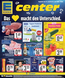EDEKA Prospekt für Augsburg mit 26 Seiten EDEKA Prospekt für Augsburg: "Wir lieben Lebensmittel.", 26 Seiten, 15.06.2026 - 20.06.2026