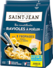 RAVIOLES 3 FROMAGES & PERSIL À PÔELER SAINT JEAN - SAINT JEAN - Auchan Hypermarché RAVIOLES 3 FROMAGES & PERSIL À PÔELER SAINT JEAN - SAINT JEAN à 4,55 € dans le catalogue Auchan Hypermarché