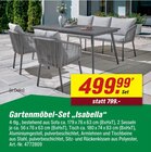 Gartenmöbel-Set Isabella Angebote bei toom Baumarkt Pinneberg für 499,99 €