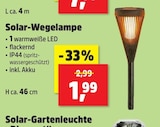 Solar-Wegelampe bei Thomas Philipps im Prospekt "" für 1,99 €