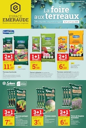 Prospectus Espace Emeraude à Pouance: "La foire aux terreaux", 2} pages, 11/03/2026 - 21/03/2026