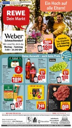 REWE Prospekt "Dein Markt" für Dinslaken, 30 Seiten, 06.05.2024 - 11.05.2024