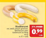 Stadtwurst im Angebot bei Marktkauf in Schweinfurt Stadtwurst Angebote bei Marktkauf Schweinfurt für 0,99 €
