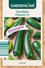 Zuckererbsen Oregon Sugar Pod oder Stabtomaten Marmande, F1 oder Möhren Charisma, F1 oder Zucchini Diamant, F1 Angebote von GARDENLINE bei ALDI Nord Hemer für 0,59 €