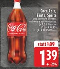 Coca-Cola im Angebot bei EDEKA in Hückelhoven Coca-Cola Angebote von Coca-Cola bei EDEKA Hückelhoven für 1,39 €