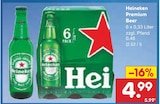 Premium Beer Angebote von Heineken bei Netto Marken-Discount Langwedel für 4,99 €