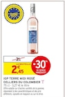 IGP Terre Midi Rosé - Celliers du Colombier - Intermarché à Joué-lès-Tours IGP Terre Midi Rosé - Celliers du Colombier en promo chez Intermarché Joué-lès-Tours à 2,45 €