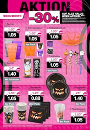 Tischdeko im Woolworth Prospekt Tischdeko im Woolworth Prospekt "Aktuelle Angebote" auf Seite 40