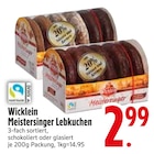 Meistersinger Lebkuchen schokoliert von Wicklein im aktuellen EDEKA Prospekt für 2,99 €