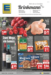 EDEKA Prospekt "Aktuelle Angebote", 26 Seiten, 17.08.2026 - 17.08.2026 Aktueller EDEKA Prospekt, "Aktuelle Angebote", mit Angeboten der Woche, gültig von 17.08.2026 bis 17.08.2026