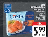 MSC Wildlachs Filets Angebote von Costa bei EDEKA Weiden für 5,99 €
