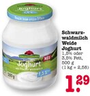 Aktuelle Joghurt Angebote bei E center in Pforzheim Aktuelles Weide Joghurt 1,5% Fett Angebot bei E center in Pforzheim ab 1,29 €