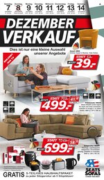 Seats and Sofas Prospekt "Dezember-Verkauf", 8 Seiten, für Baiersdorf, 07.12.2019 - 14.12.2019 Seats and Sofas Prospekt "Dezember-Verkauf", 8 Seiten, für Baiersdorf, 07.12.2019 - 14.12.2019