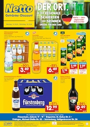 Netto Marken-Discount Prospekt: "DER ORT, AN DEM REGIONALE BRAUEREIEN UND BRUNNEN UNSERE PARTNER SIND.", 2 Seiten, 14.10.2024 - 19.10.2024