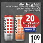 Aktuelles Energy Drink Angebot bei EDEKA in Eschweiler ab 1,09 €