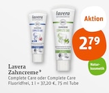 Zahncreme von Lavera im aktuellen tegut Prospekt für 2,79 €