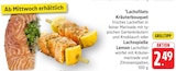 Lachsfilets Kräuterbouquet im Angebot bei E center in Göppingen Lachsfilets Kräuterbouquet Angebote bei E center Göppingen für 2,49 €