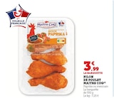 Pilon de poulet - Maître CoQ en promo chez Super U Pilon de poulet - Maître CoQ dans le catalogue Super U