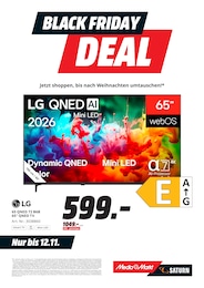 MediaMarkt Saturn 4K Fernseher im Prospekt 