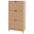 Schuhschrank 3 Fächer Eichenfurnier Angebote von STÄLL bei IKEA Bad Kreuznach für 179,00 €