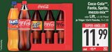Coca-Cola, Fanta, Sprite, mezzo mix oder Lift im EDEKA Prospekt Coca-Cola, Fanta, Sprite, mezzo mix oder Lift von Coca-Cola im aktuellen EDEKA Prospekt für 11,99 €