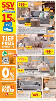 Kissen im Sconto SB Prospekt "SSV 15% AUF ALLES" mit 8 Seiten (Frankfurt (Main))