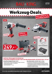 Ähnliche Angebote wie Akkuschrauber im Prospekt "Werkzeug-Deals" auf Seite 1 von Bauking in Buchholz