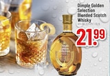 Golden Selection Blended Scotch Whisky im Angebot bei Trinkgut in Offenbach Golden Selection Blended Scotch Whisky Angebote von Dimple bei Trinkgut Offenbach für 21,99 €