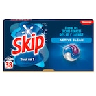 Lessive en capsules - SKIP en promo chez Carrefour Lessive en capsules - SKIP dans le catalogue Carrefour