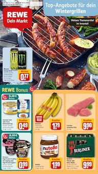 Aktueller REWE Prospekt "Dein Markt" Seite 1 von 32 Seiten für Lübben