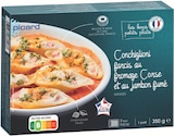 Conchiglioni farcis au fromage Corse et au jambon fumé - picard - Picard Conchiglioni farcis au fromage Corse et au jambon fumé - picard à 4,39 € dans le catalogue Picard