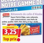 Promo Bâtonnets de colin d’Alaska à 3,25 € dans le catalogue Norma à Strasbourg