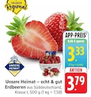 Aktuelles Erdbeeren Angebot bei EDEKA in Wiesbaden ab 3,33 €