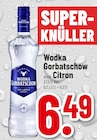 Wodka Gorbatschow Citron Angebote von Wodka Gorbatschow bei Trinkgut Mainz für 6,49 €