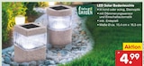 LED Solar Bodenleuchte von Living Garden im aktuellen Netto Marken-Discount Prospekt für 4,99 €