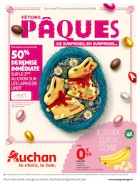 Prospectus Auchan Hypermarché à Privas, "FÊTONS PÂQUES", 24 pages, 17/03/2026 - 23/03/2026