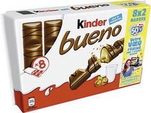 KINDER Bueno - Casino Supermarchés à Asnières-sur-Seine KINDER Bueno en promo chez Casino Supermarchés Asnières-sur-Seine à 3,12 €