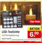 LED-Teelichte für 6,99 € bei Zimmermann im Angebot LED-Teelichte im aktuellen Zimmermann Prospekt