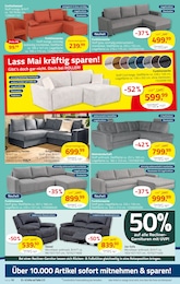 2-Sitzer Sofa Angebot im aktuellen ROLLER Prospekt auf Seite 20
